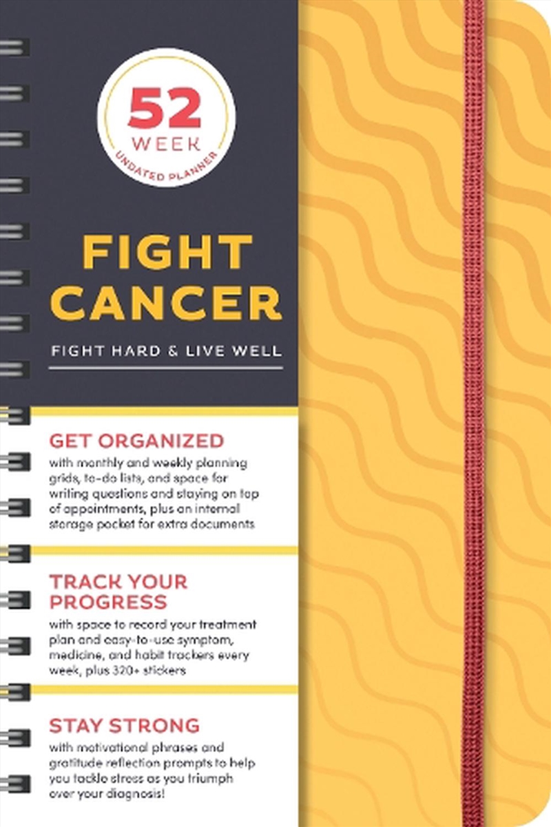 Fight Cancer Undated Planner/Product Detail/Family & Health