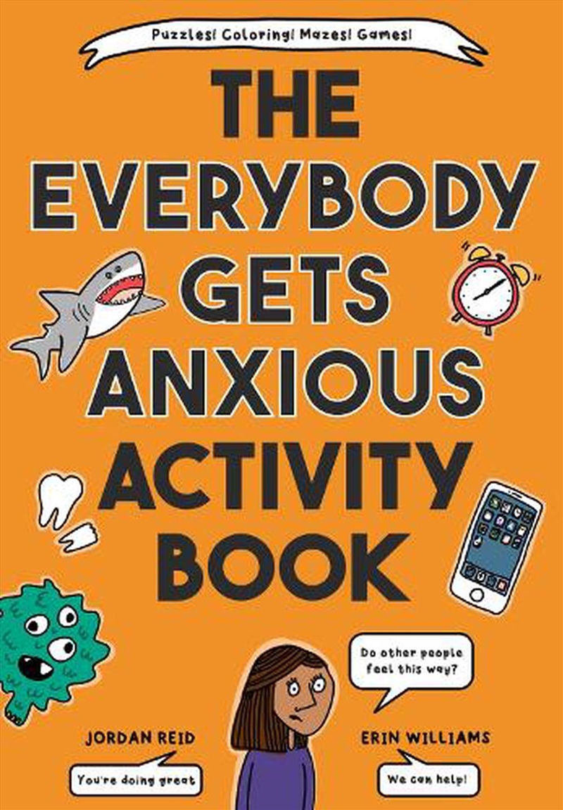 Everybody Gets Anxious Activity Book/Product Detail/Early Childhood Fiction Books