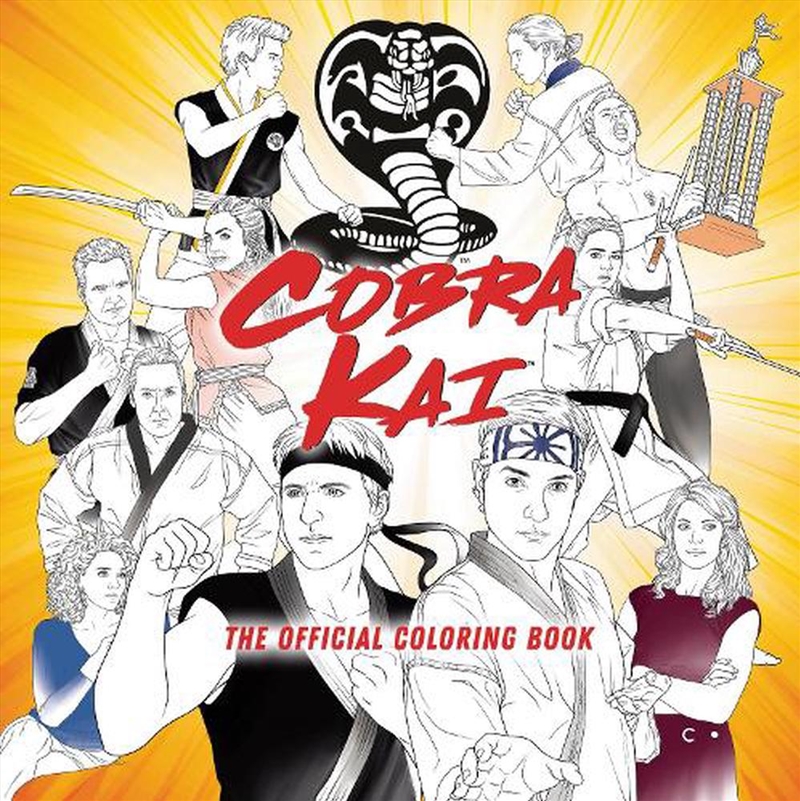 Cobra Kai: The Official Coloring Book/Product Detail/Adults Colouring