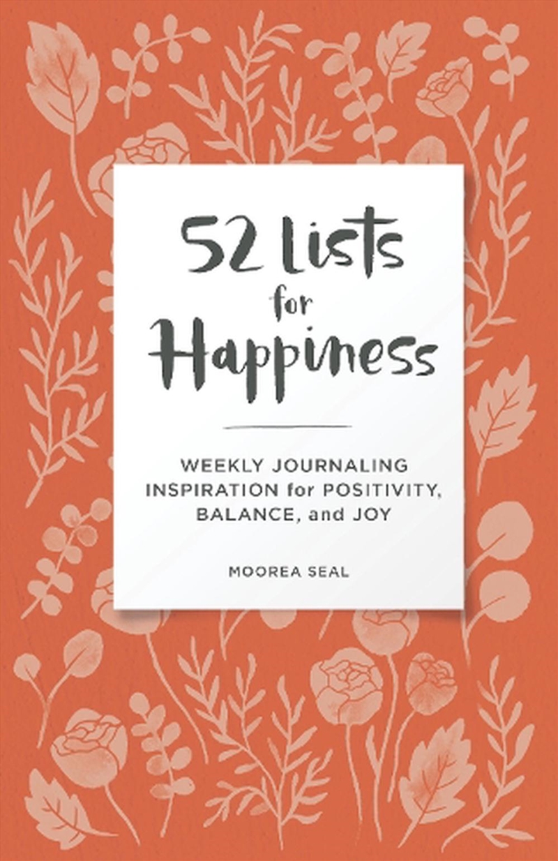 52 Lists for Happiness Floral Pattern/Product Detail/Psychology