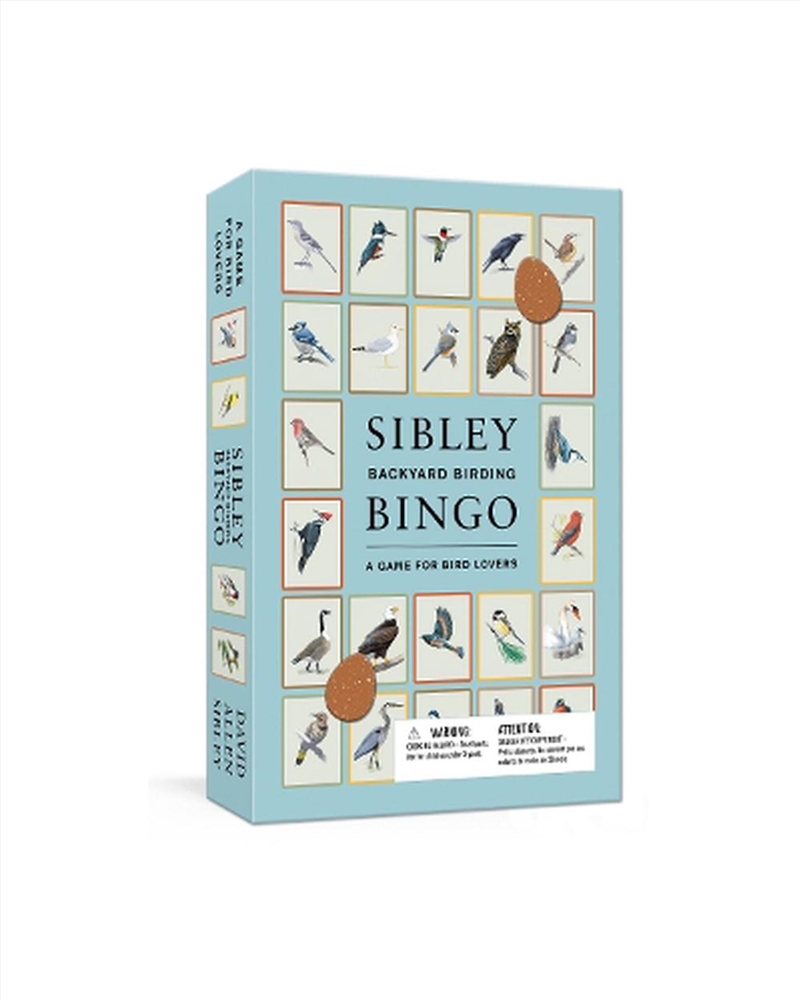 Sibley Backyard Birding Bingo/Product Detail/Card Games