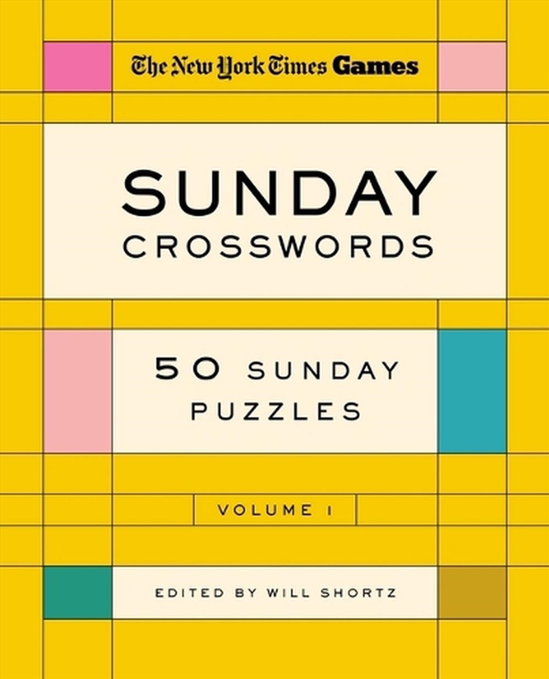 New York Times Games Sunday Crosswords Volume 1: 50 Sunday Puzzles/Product Detail/Adults Activity Books