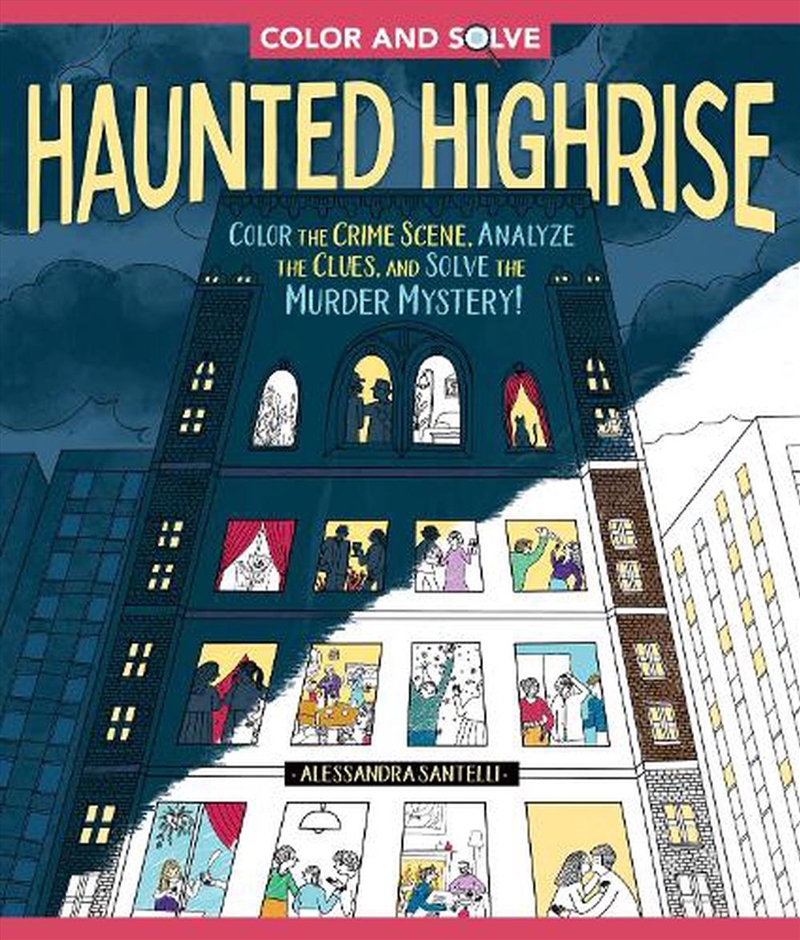 Color and Solve: Haunted Highrise/Product Detail/Adults Activity Books