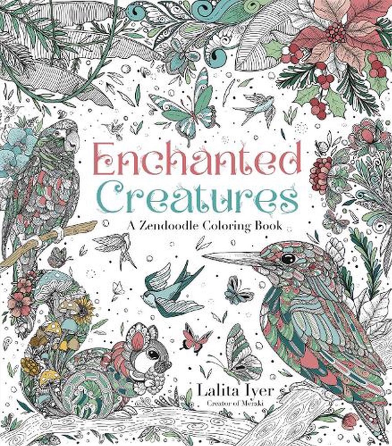 Enchanted Creatures: A Zendoodle Coloring Book/Product Detail/Adults Activity Books