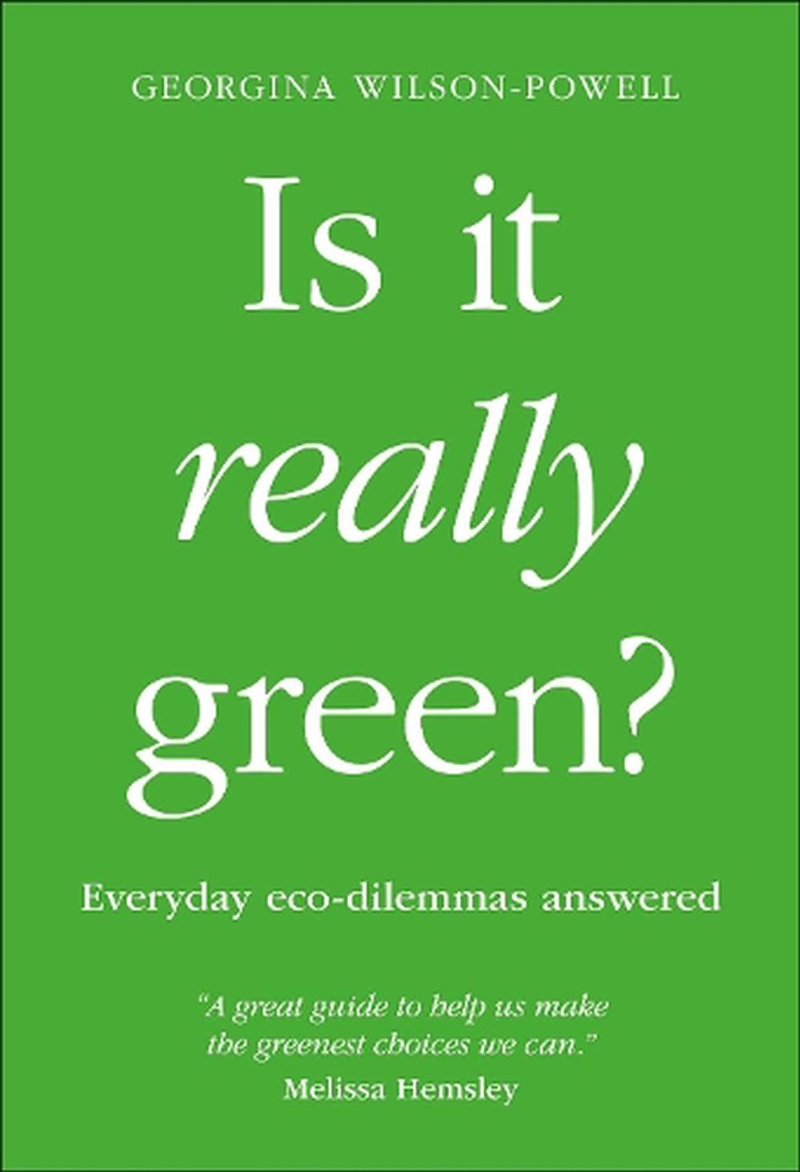 Is It Really Green?/Product Detail/Science