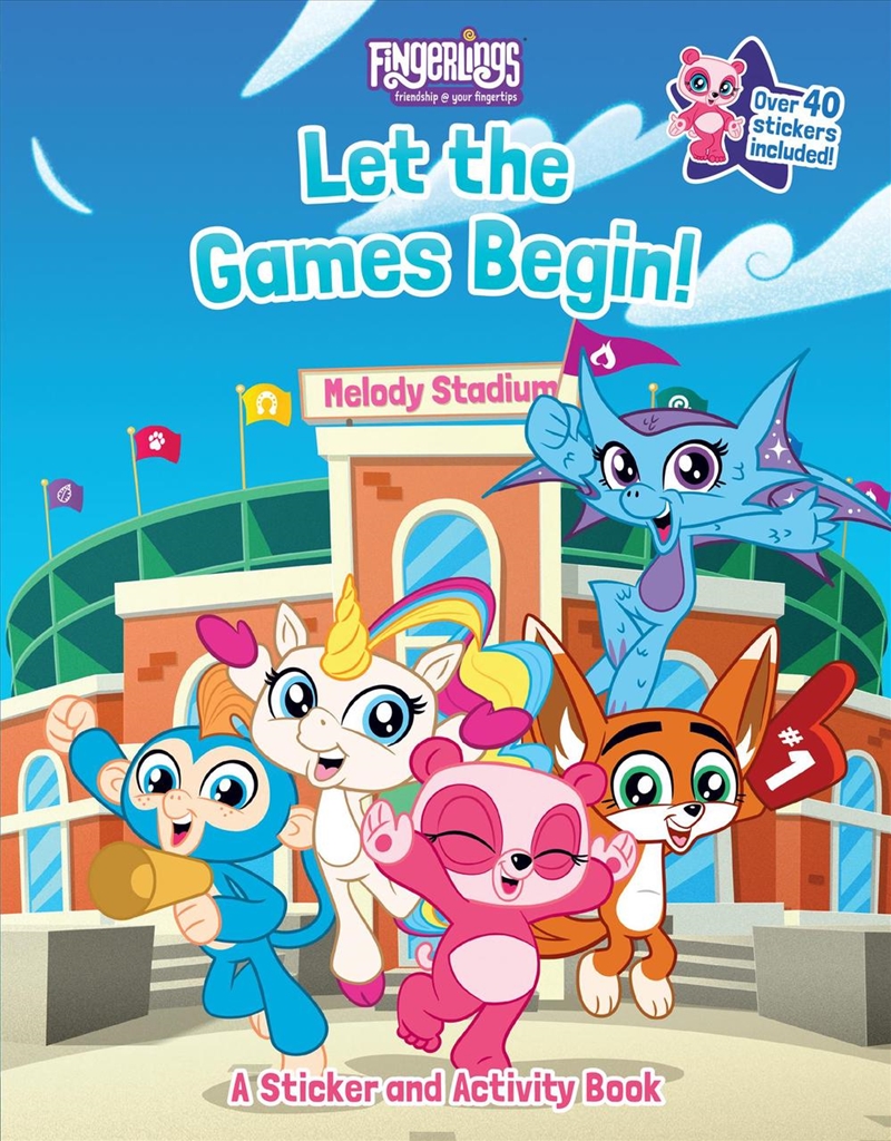 Fingerlings: Let The Games Begin! A Sticker And Activity Book/Product Detail/Early Childhood Fiction Books