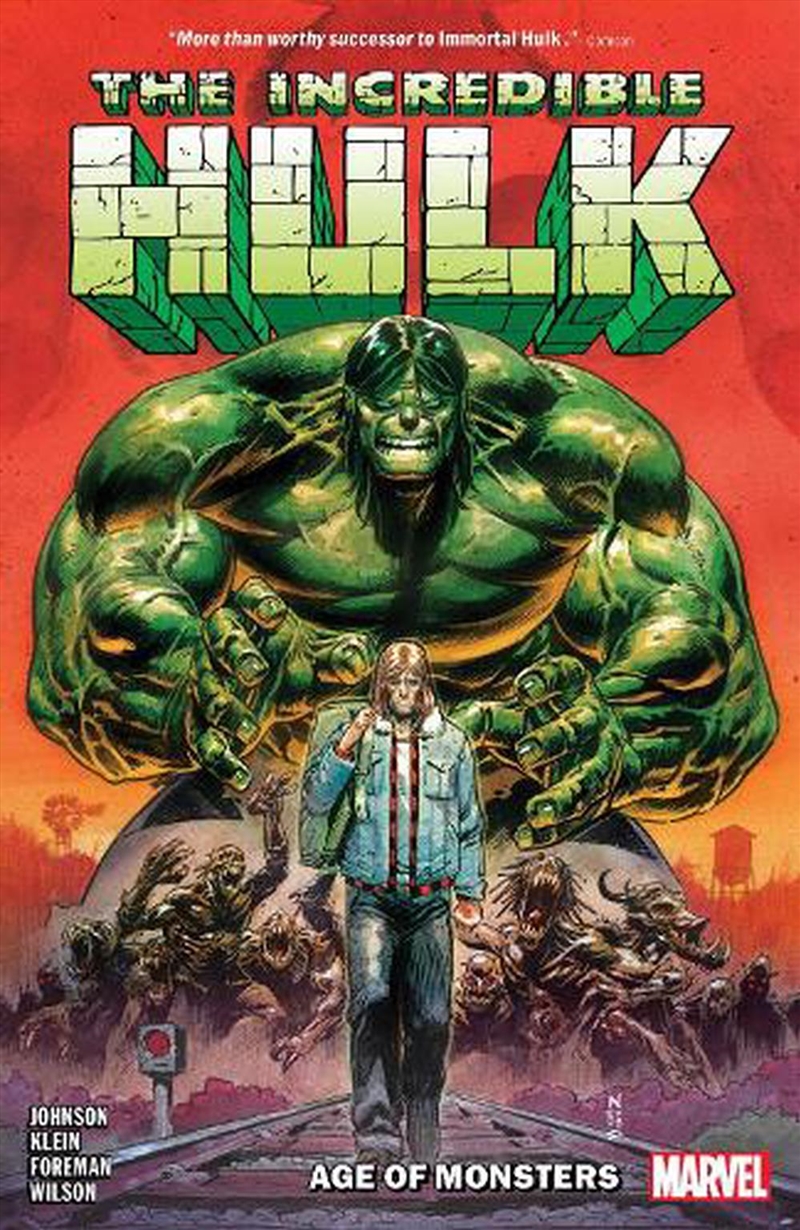 INCREDIBLE HULK VOL. 1: AGE OF MONSTERS/Product Detail/Fantasy Fiction