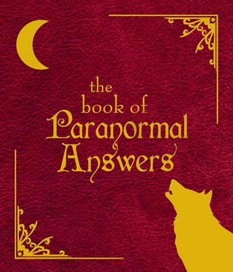 Book Of Paranormal Answers/Product Detail/Early Childhood Fiction Books