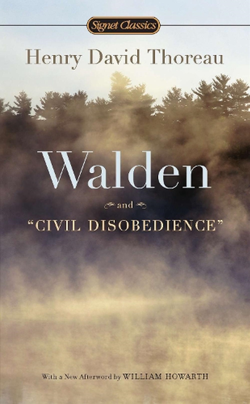 Walden and Civil Disobedience/Product Detail/Literature & Poetry