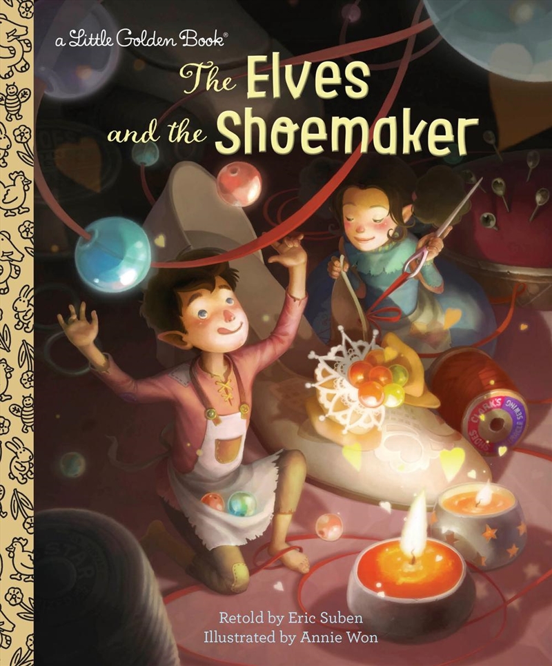 A Little Golden Book - The Elves And The Shoemaker/Product Detail/Early Childhood Fiction Books