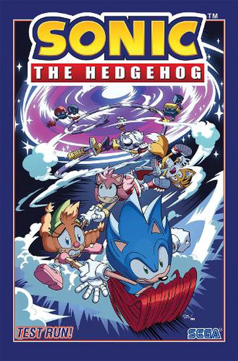 Sonic the Hedgehog Vol. 10: Test Run!/Product Detail/Childrens Fiction Books