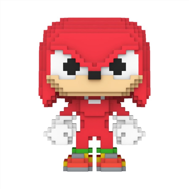 Sonic the Hedgehog - Knuckles 8-Bit US Exclusive Pop! Vinyl [RS]/Product Detail/Standard Pop Vinyl