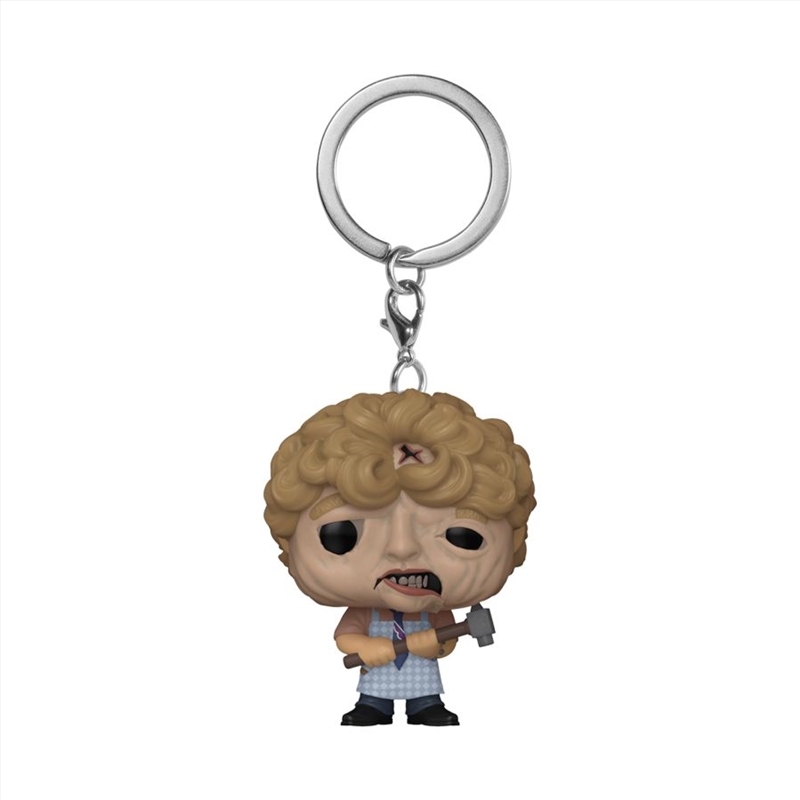 Texas Chainsaw Massacre - Leatherface with Hammer US Exclusive Pop! Keychain [RS]/Product Detail/Pop Vinyl Keychains