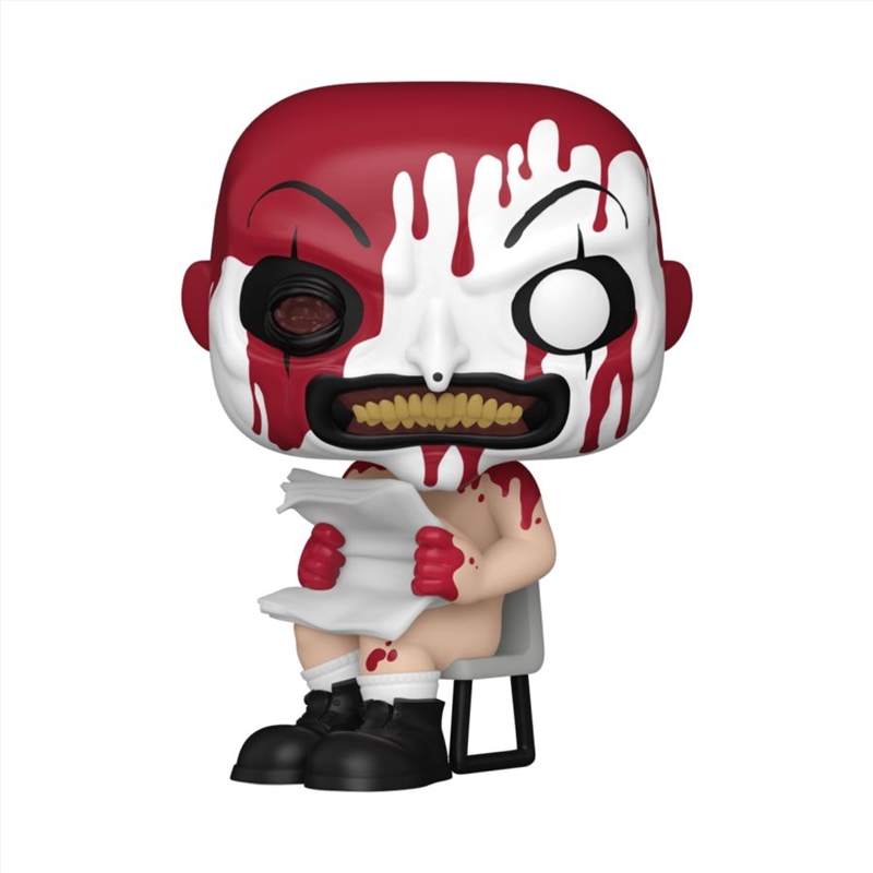 Terrifier - Art the Clown Sitting (Bloody) US Exclusive Pop! Vinyl [RS]/Product Detail/Movies