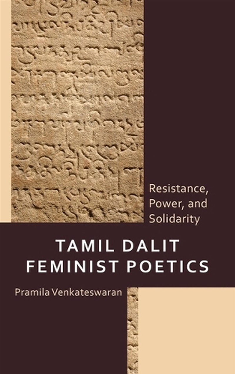 Tamil Dalit Feminist Poetics/Product Detail/Literature & Poetry