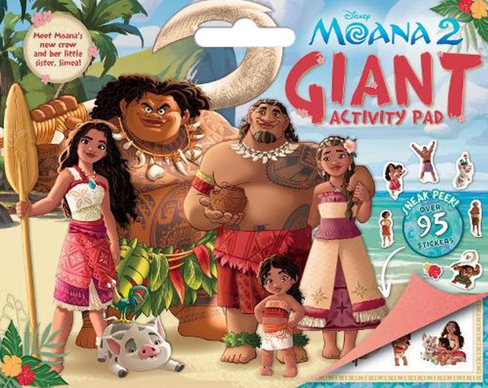 Moana 2: Giant Activity Pad (Disney)/Product Detail/Kids Activity Books