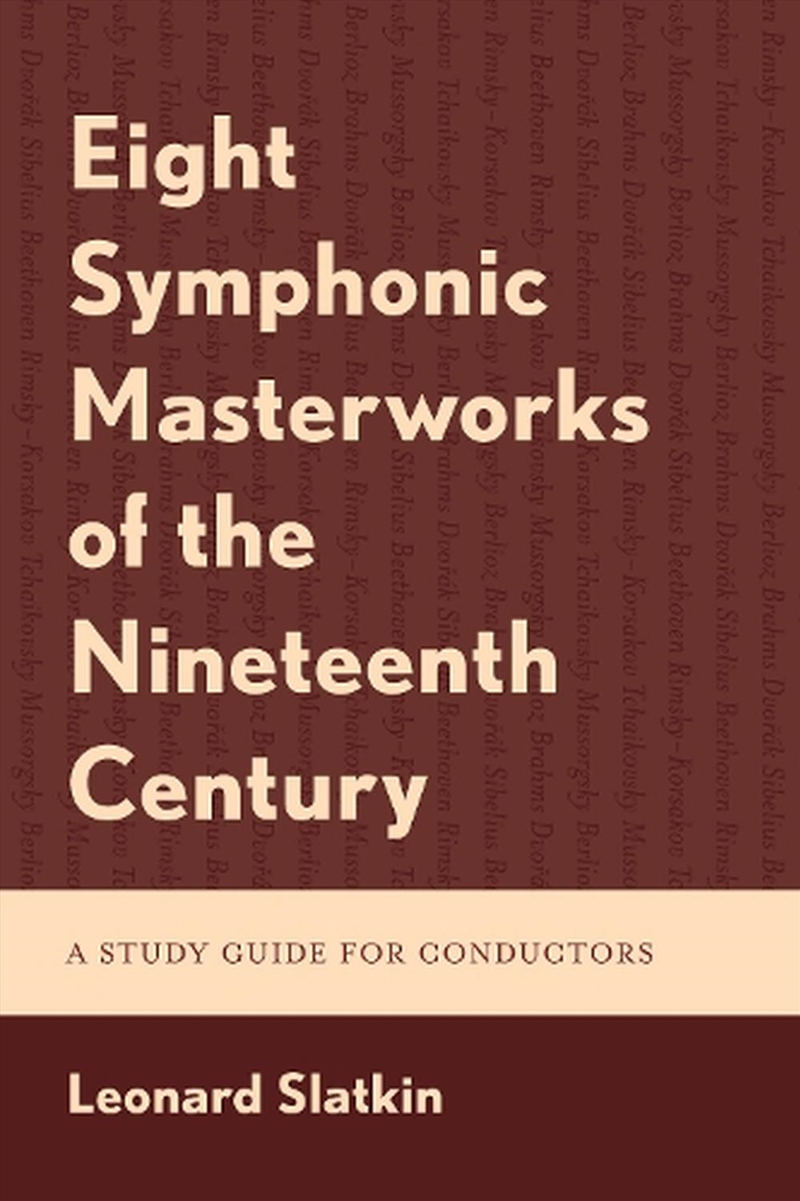 Eight Symphonic Masterworks of the Nineteenth Century/Product Detail/Arts & Entertainment