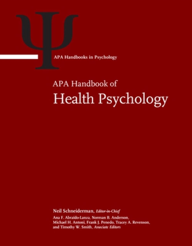 APA Handbook of Health Psychology/Product Detail/Reference & Encylopaedias