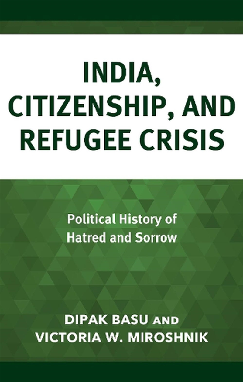 India Citizenship and Refugee Crisis/Product Detail/Politics & Government