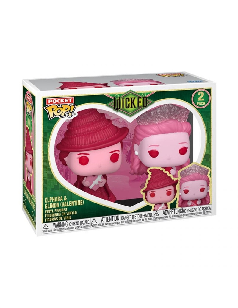 Wicked (2024) - Valentines Pocket Pop! 2PK/Product Detail/Funko Collections