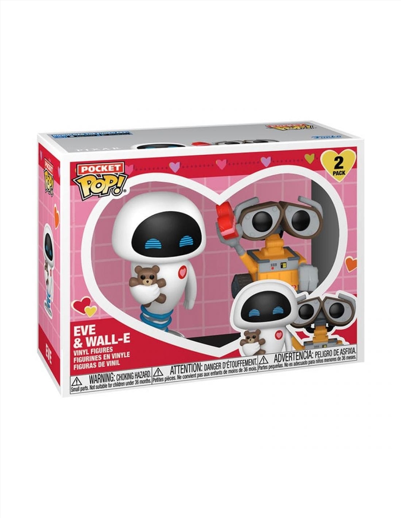 Wall-E - Valentines Pocket Pop! 2PK/Product Detail/Funko Collections