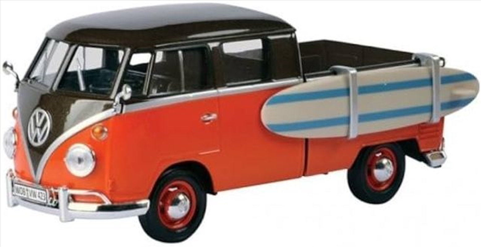 Volkswagen Collection - 1:24 Volkswagen Type 2 (T1) Pickup With Surfboard/Product Detail/Figurines