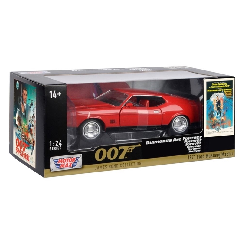 James Bond Collection - 1:24 1971 Ford Mustand Mach I/Product Detail/Figurines