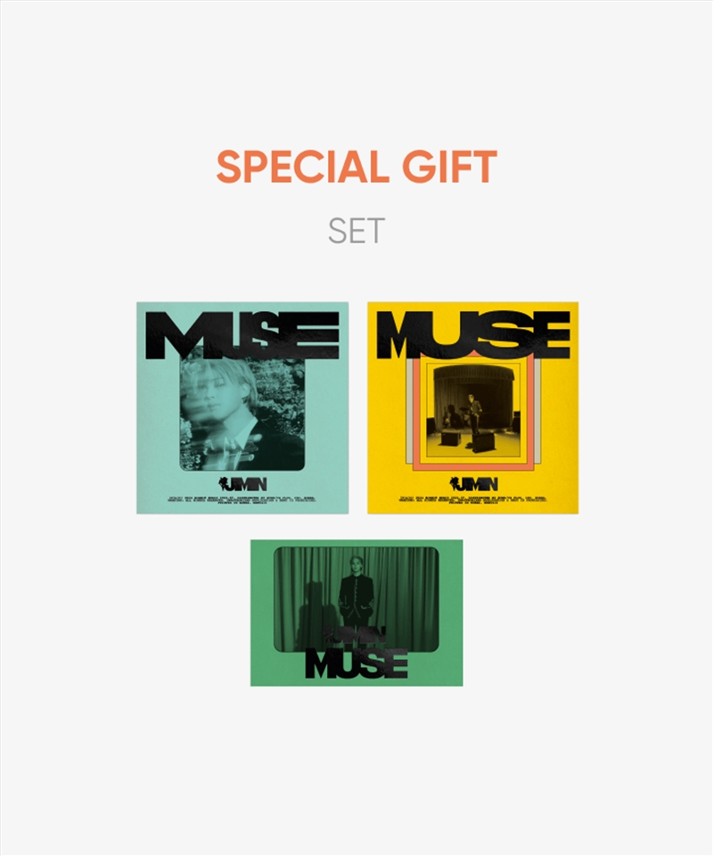 BTS JIMIN - MUSE SOLO 2ND ALBUM WEVERSE SPECIAL GIFT PHOTOBOOK SET + WEVESRE ALBUMS VER/Product Detail/World