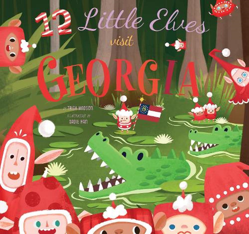 12 Little Elves Visit Georgia/Product Detail/Childrens Fiction Books