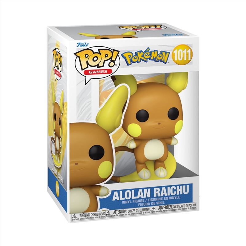 Pokemon - Alolan Raichu Pop! RS/Product Detail/TV