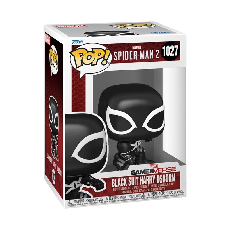 Spider-Man 2 (VG 2023) - Harry Osborn (Black Suit) Pop!/Product Detail/Standard Pop Vinyl