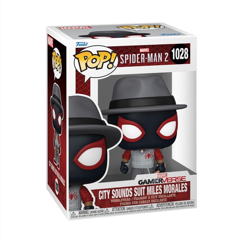 Spider-Man 2 (VG 2023) - City Sounds Miles Pop!/Product Detail/Standard Pop Vinyl