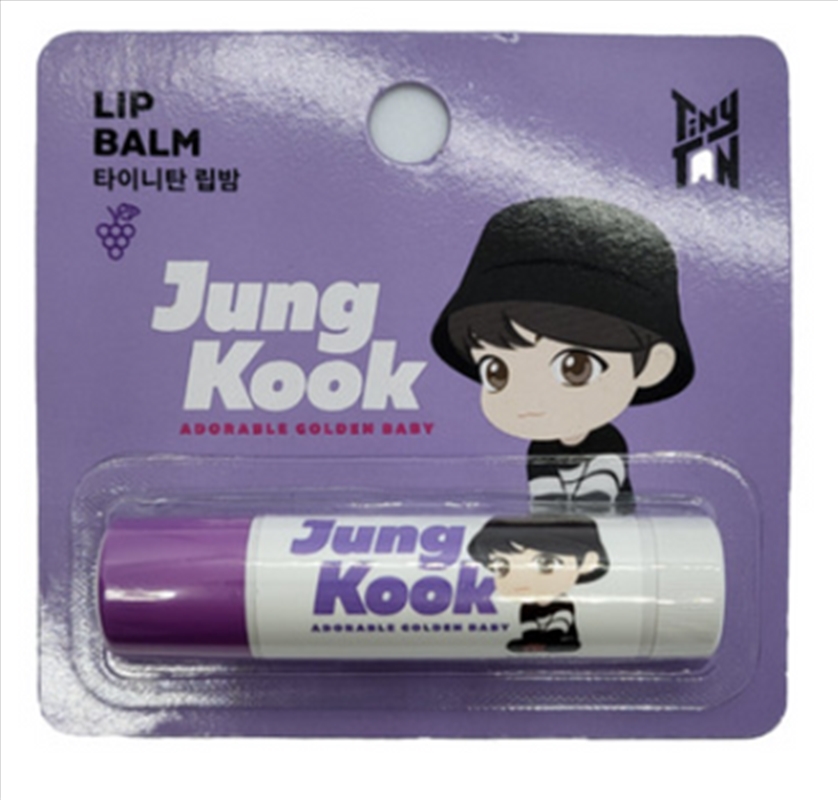 Bts - Tinytan Lip Balm Jungkook - Grape/Product Detail/KPOP Merch