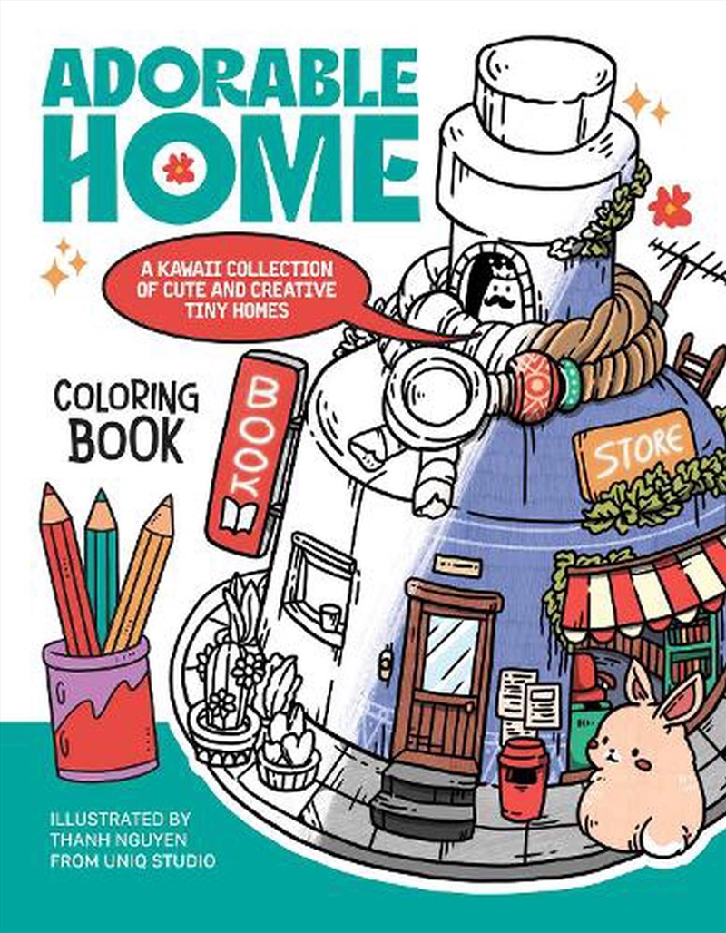 The Adorable Home Coloring Boo/Product Detail/Kids Activity Books