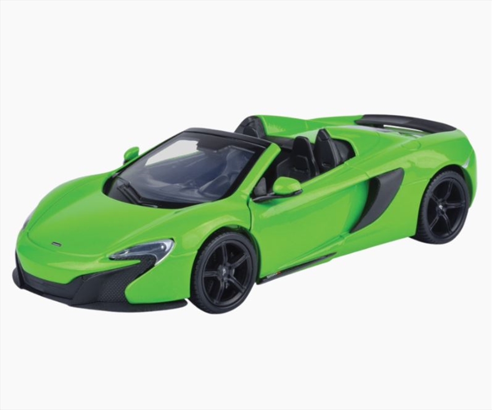 Timeless Legends - 1:24 Mclaren 650S Spider (Green)/Product Detail/Figurines