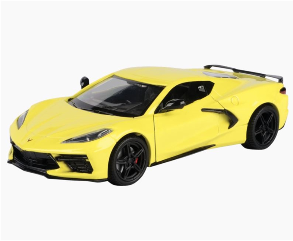 Timeless Legends - 1:24 2020 Corvette C8 (Yellow)/Product Detail/Figurines