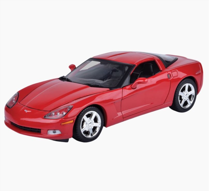 Timeless Legends - 1:24 2005 Corvette C6 (Red)/Product Detail/Figurines