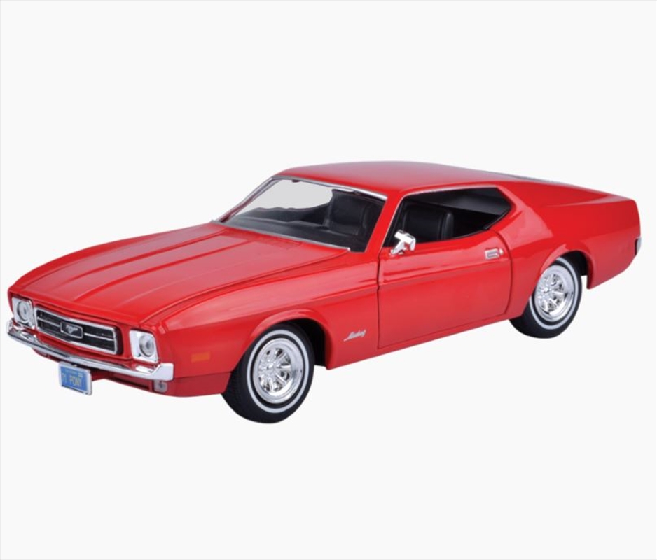 Timeless Legends - 1:24 1971 Ford Mustang Sportsroof (Red)/Product Detail/Figurines