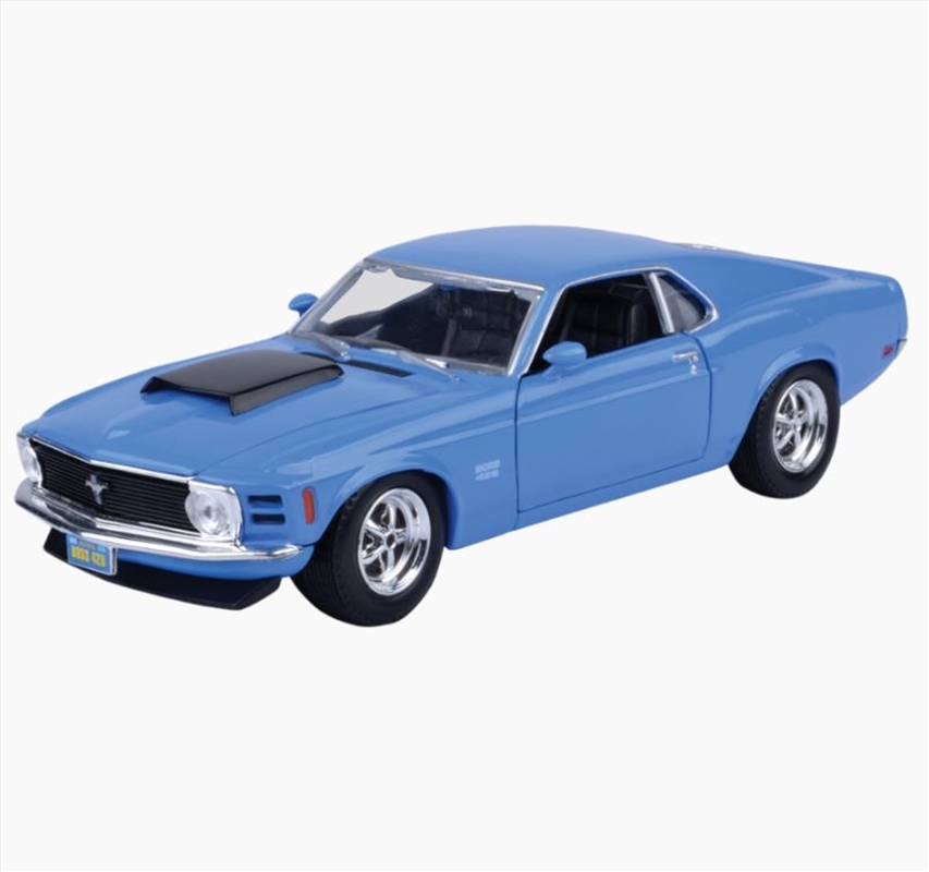 Timeless Legends - 1:24 1970 Ford Mustang Boss 429 (Blue)/Product Detail/Figurines