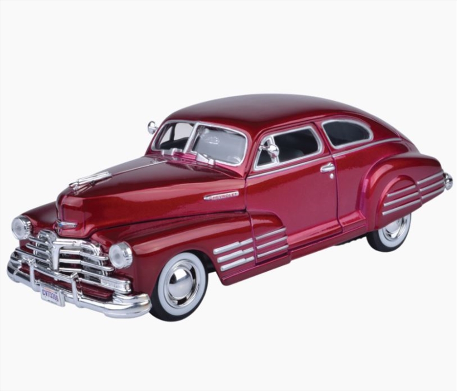 Timeless Legends - 1:24 1948 Chevy Aerosedan Fleetline (Red)/Product Detail/Figurines