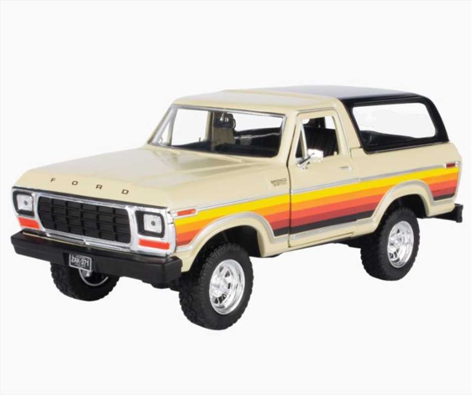 Platinum Collection - 1:24 1978 Ford Bronco - Free Wheeling Version/Product Detail/Figurines