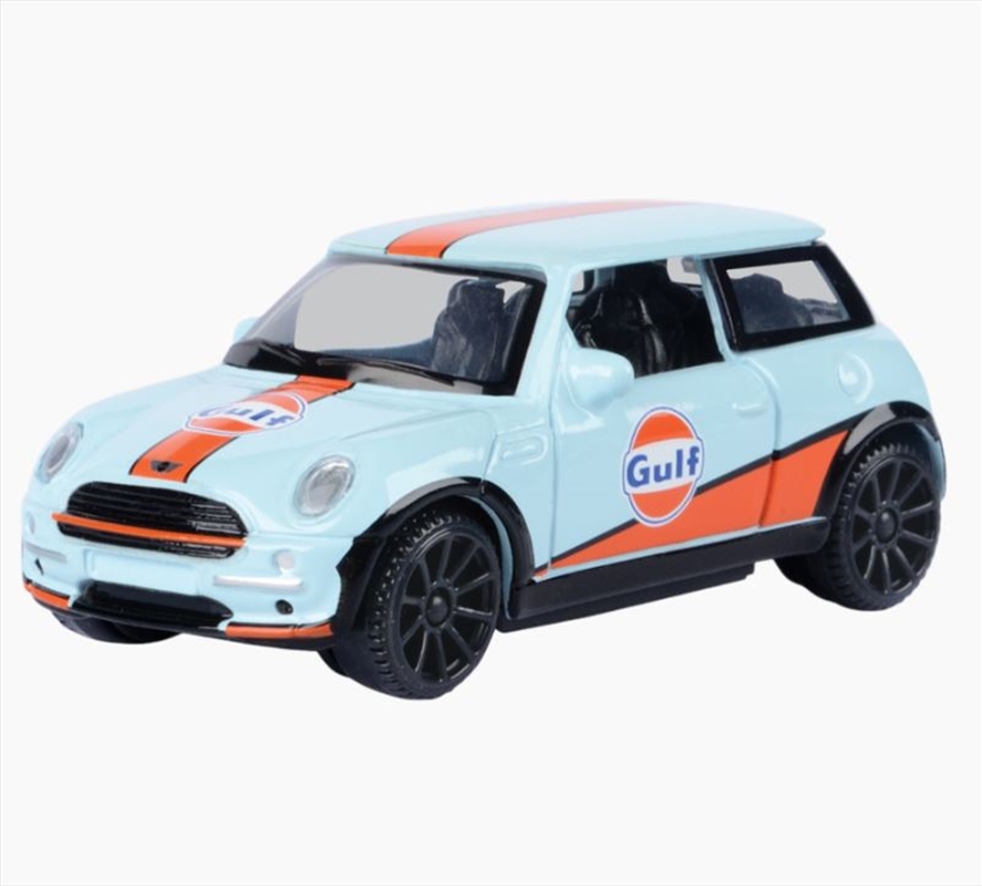 Gulf Collection - 1:43 Mini Cooper With Gulf Livery/Product Detail/Figurines