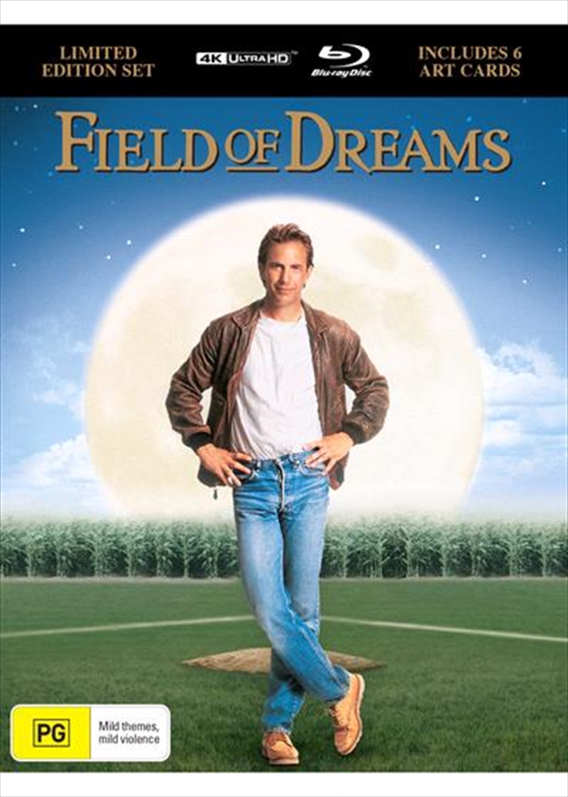 Field Of Dreams - Limited Edition  Blu-ray + UHD - Lenticular Hardcover + Art Cards/Product Detail/Drama