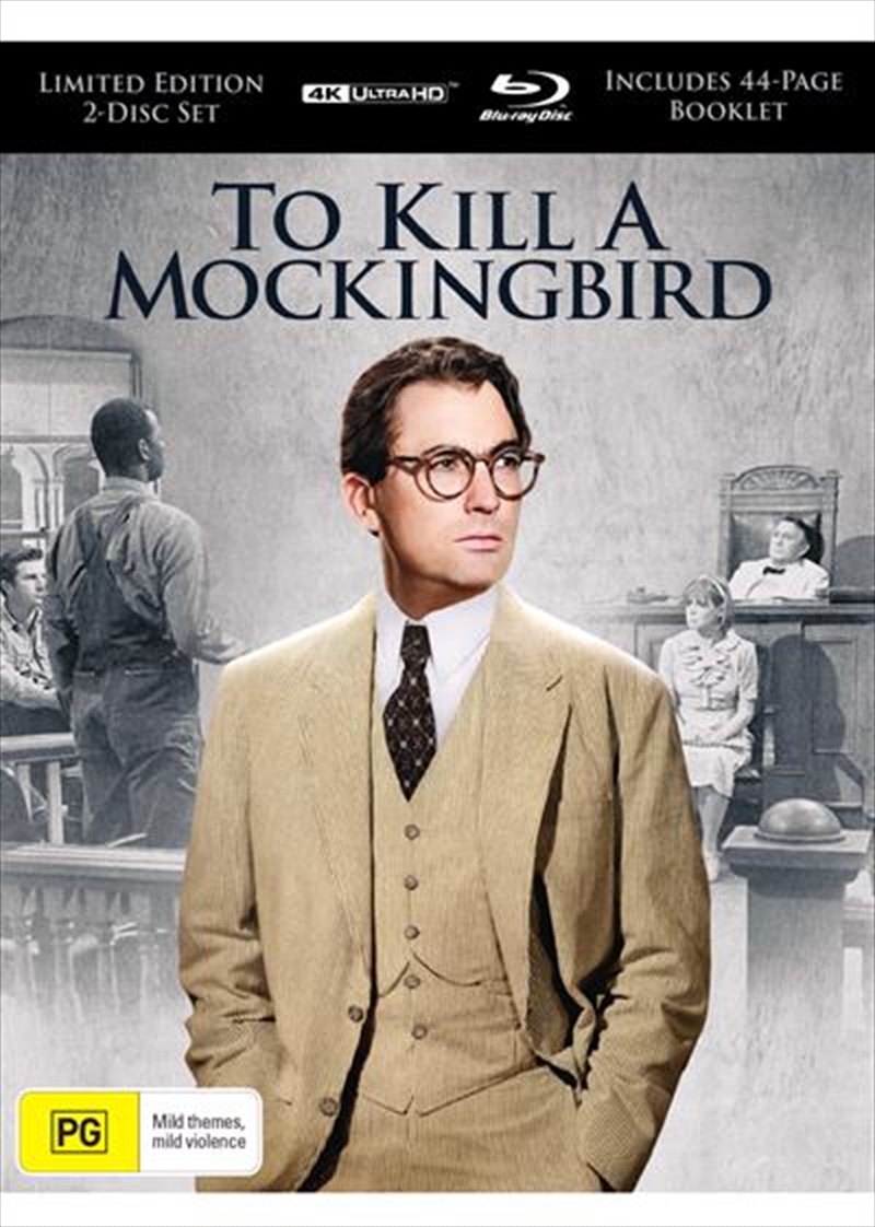 To Kill A Mockingbird - Limited Edition  Blu-ray + UHD - Lenticular Hardcover + Booklet/Product Detail/Drama