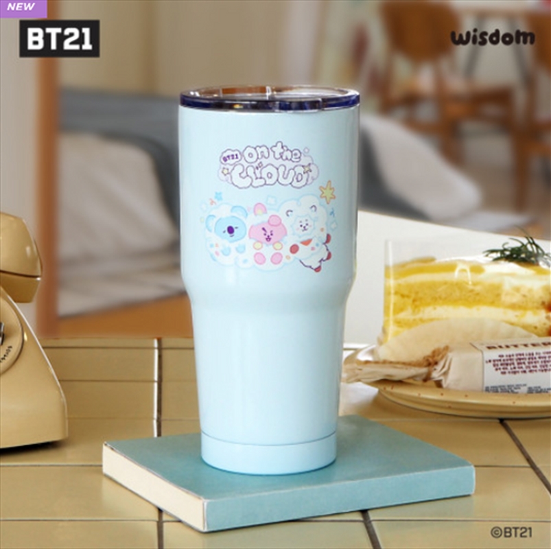 Bt21 - Stainless Tumbler Skyblue/Product Detail/KPOP Merch