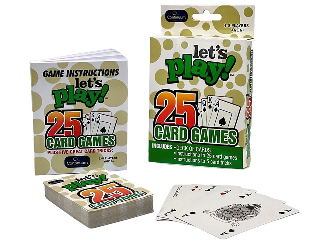 Let's Play! 25 Card Games/Product Detail/Card Games