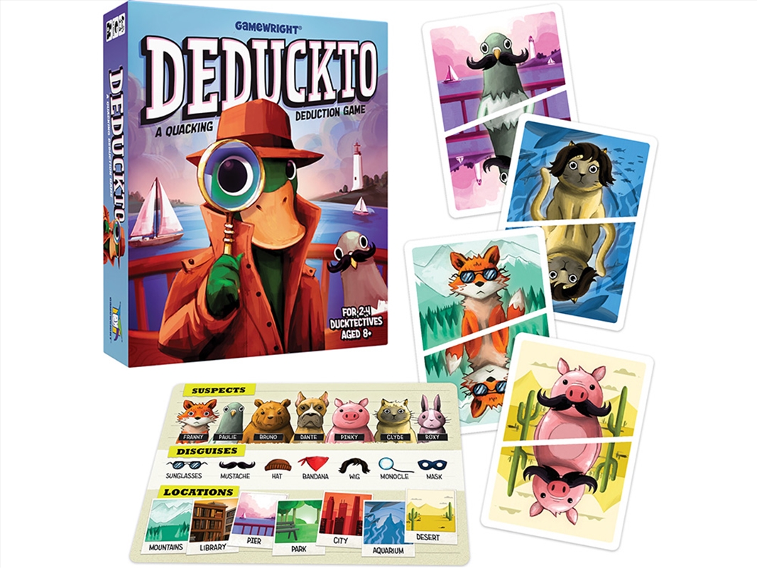 Deduckto Quacking Deduction Gm/Product Detail/Games