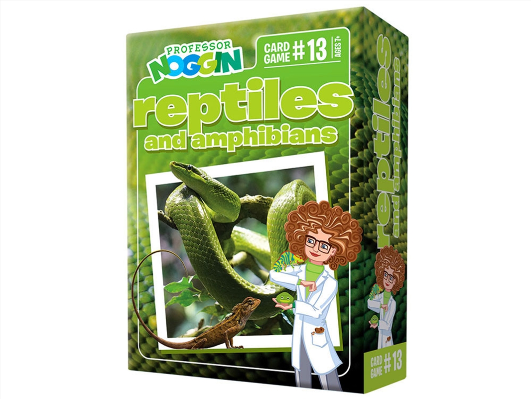 Prof. Noggin's Reptiles And Amphibians/Product Detail/Card Games