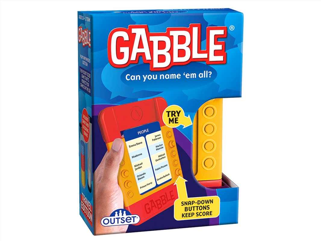 Gabble Travel Edition/Product Detail/Games