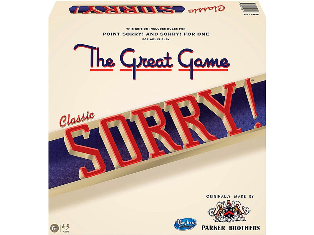 Sorry! - The Classic Edition/Product Detail/Games